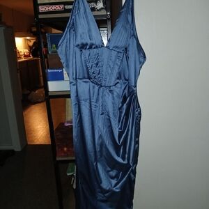 Zara Blue Midi Dress